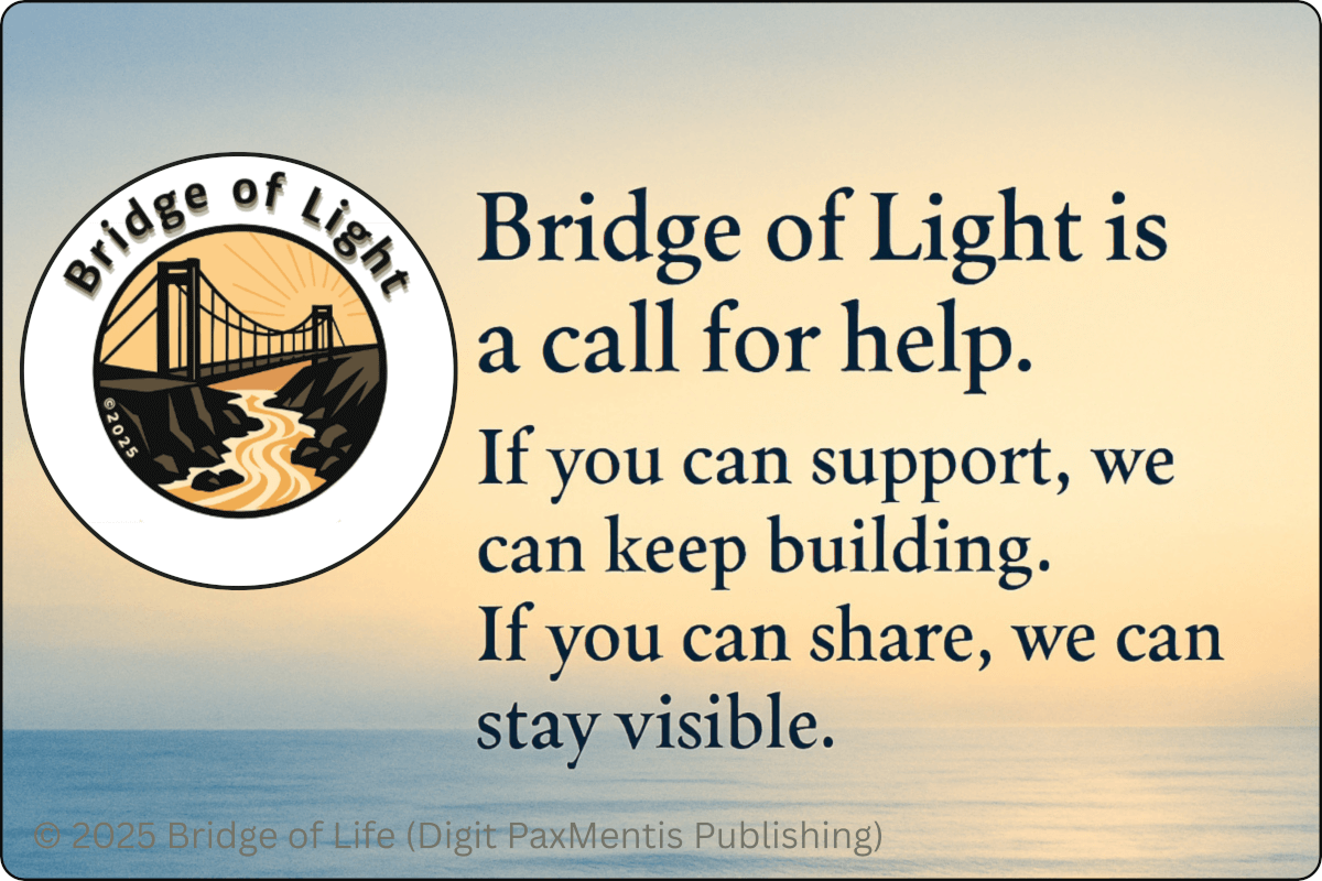 Bridge of Light Call to Help Banner